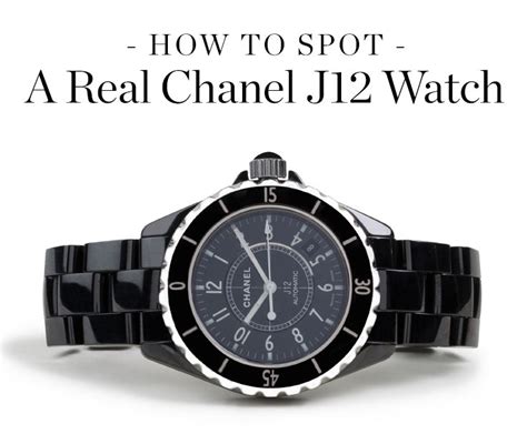 how to spot a fake chanel watch|chanel watches for sale.